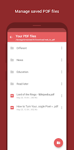Web to PDF Converter screenshot 5