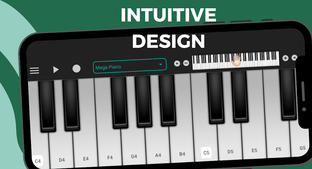 Mega Piano screenshot 1
