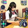 School Girl Life Simulator 3D screenshot 1