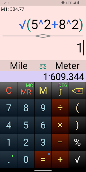 Calculator screenshot 1