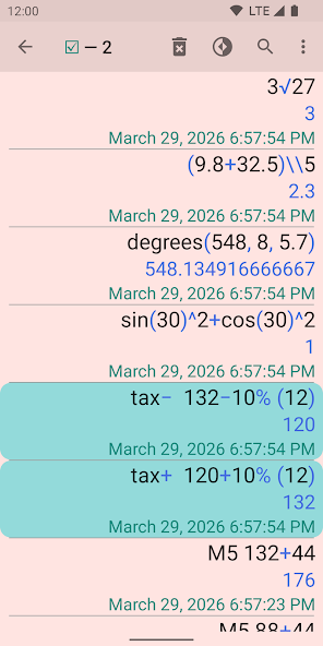 Calculator screenshot 4