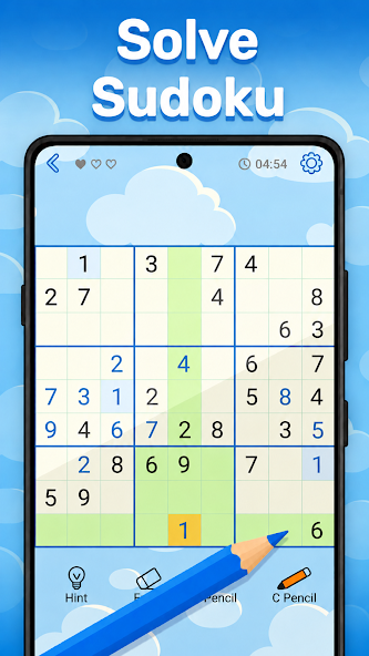 Sudoku screenshot 1