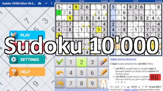 Hacked Sudoku 10'000 screenshot 1