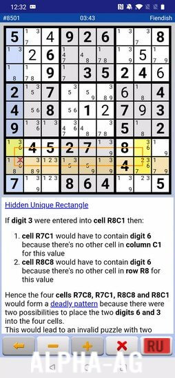Hacked Sudoku 10'000 screenshot 4