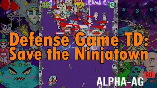 Defense Game TD: Save the Ninjatown