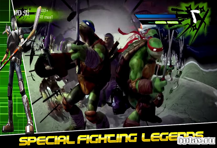 Ninja Shadow Turtle: Superhero City 3D