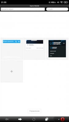 Opera Mobile Classic screenshot 2