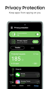 First screenshot of Samsung Max VPN & Data Saver