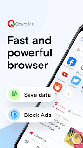 Download modded Opera Mini - screenshot 1