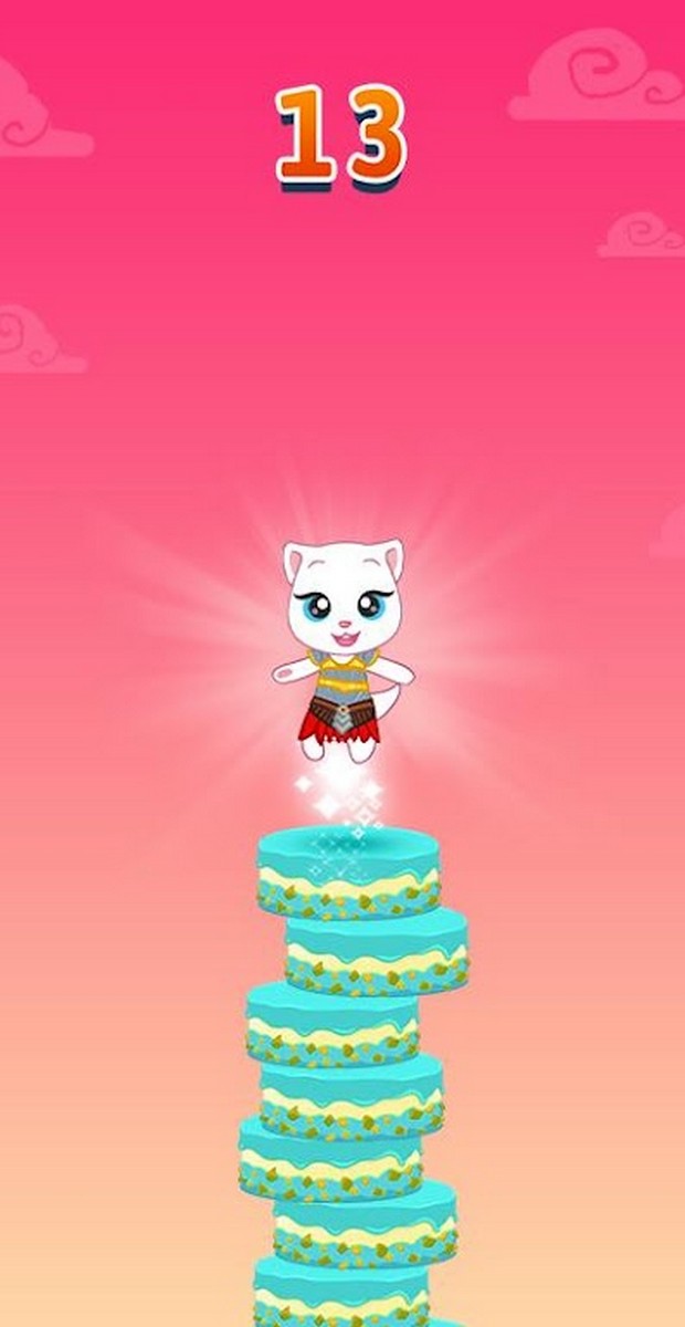 Talking Tom Cake Jump screenshot 4