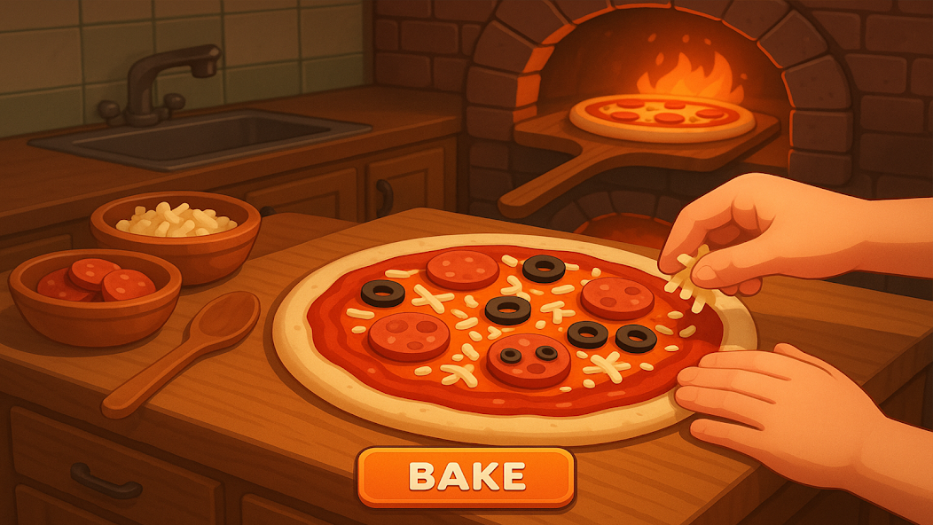 Kitchen Set Sim Cooking Games screenshot 2