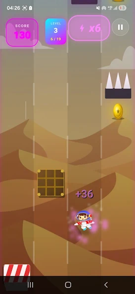 NeonBiggerBall screenshot 3