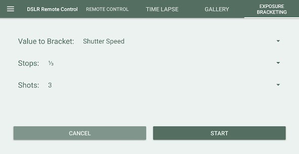 DSLR Control + screenshot 3
