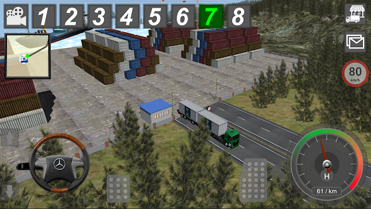 Mercedes Benz Truck Simulator preview 3