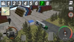 Mercedes Truck Simulator Lux screenshot 5