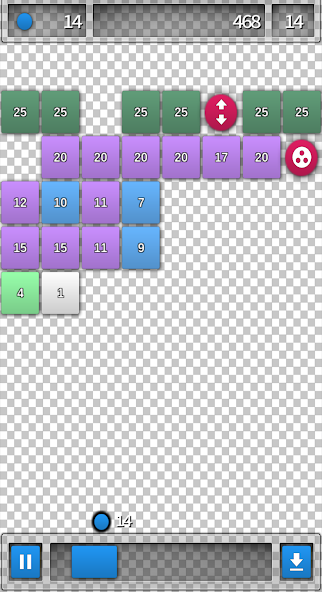 Infinite Brick Breaker screenshot 1