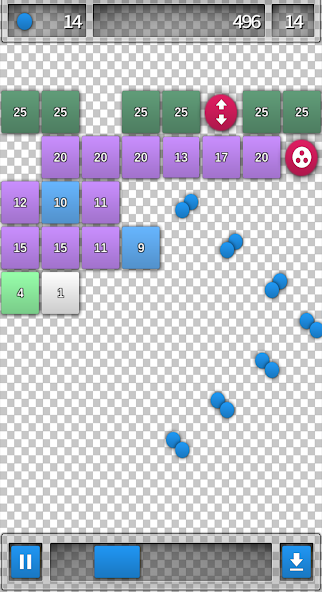 Infinite Brick Breaker screenshot 2