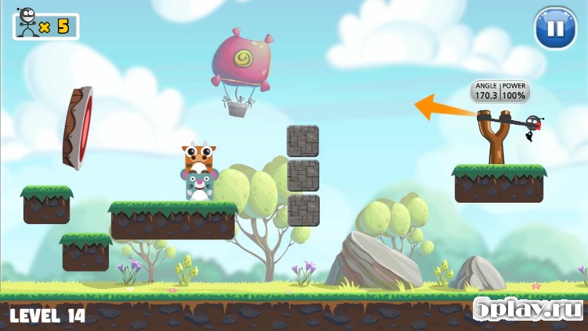 Knockdown : Slingshot king