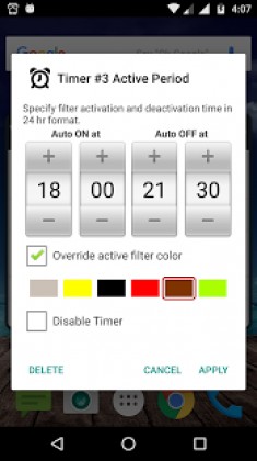 Bluelight Filter Pro screenshot 2