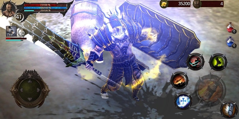 BloodWarrior:Offline screenshot 3