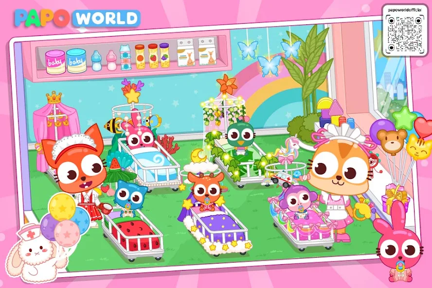 Papo Town Baby Nursery screenshot 3