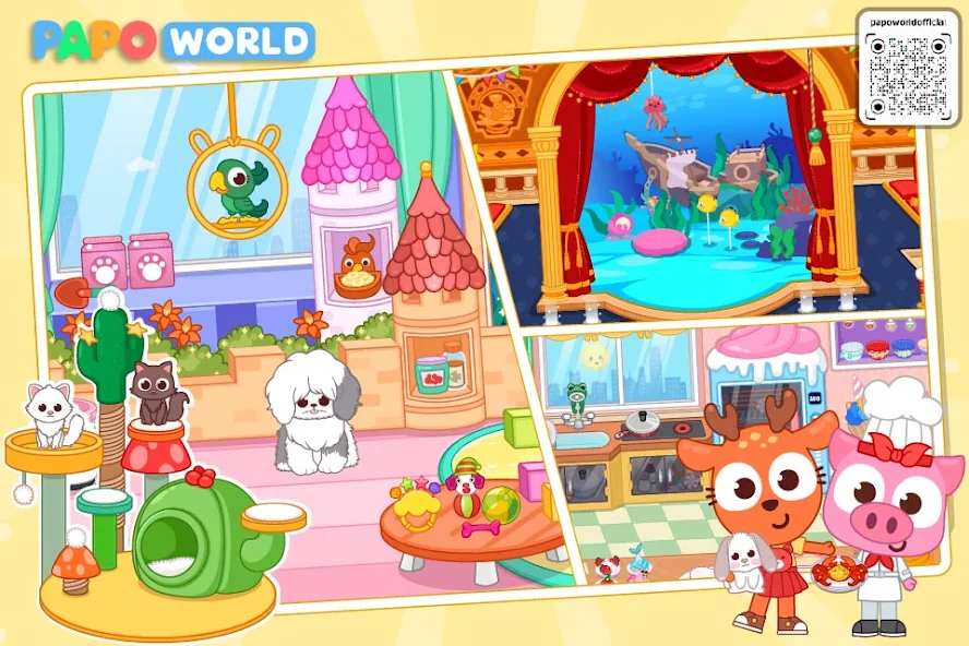 Papo Town Baby Nursery screenshot 5