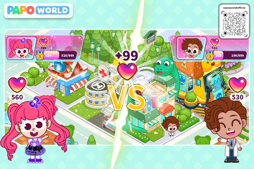 Papo City : Hospital screenshot 3