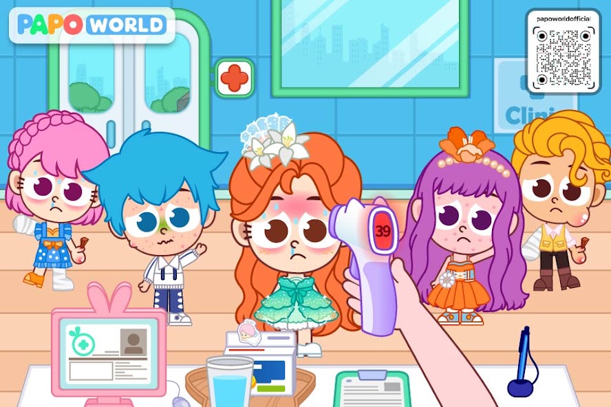 Papo City : Hospital screenshot 4