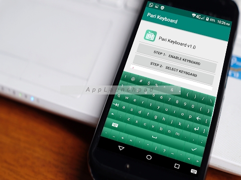 Pari Keyboard screenshot 2
