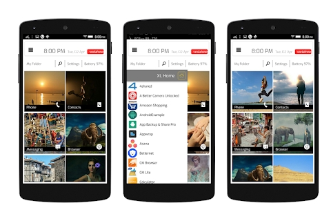 XL Home Launcher screenshot 2