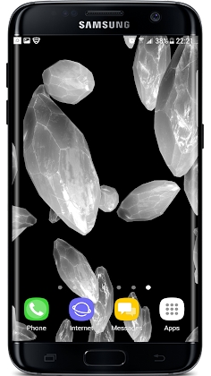 Crystals Particles 3D Live Wallpaper 1.0.3 screenshot 2