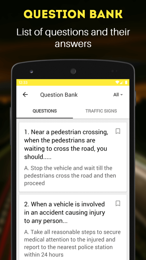 RTO Exam screenshot 2