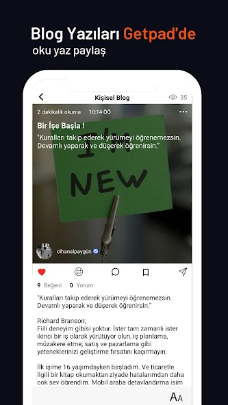 Getpad screenshot 1