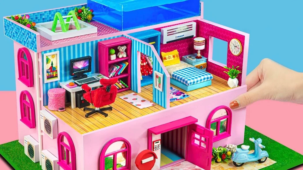 Girl Doll House Design screenshot 3