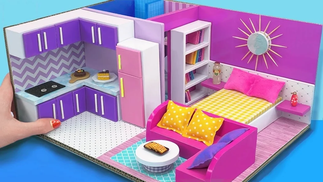 Girl Doll House Design screenshot 4
