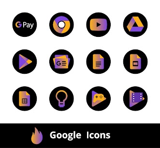 Blazing Icon Pack screenshot 1