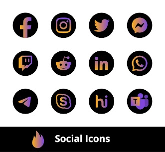 Blazing Icon Pack screenshot 2
