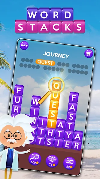 Word Stacks gameplay screenshot 1