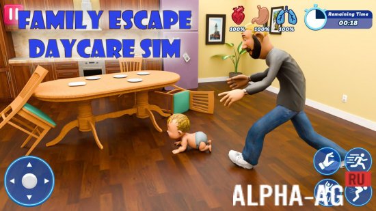Family Escape Daycare Sim