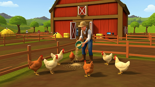 Egg & Ranch Farming Simulator screenshot 1