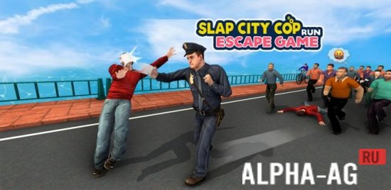 Slap City Cop Run Escape Game