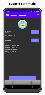 RAR Password Recovery preview 4
