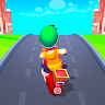 Paper Boy Race Run Rush 3D screenshot 1