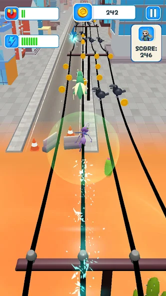 Bug Dash Endless Runner Screenshot 1