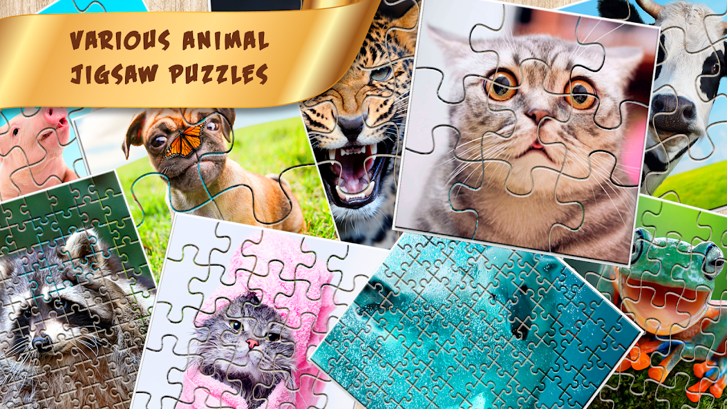 Animals Jigsaw Puzzles Game screenshot 2