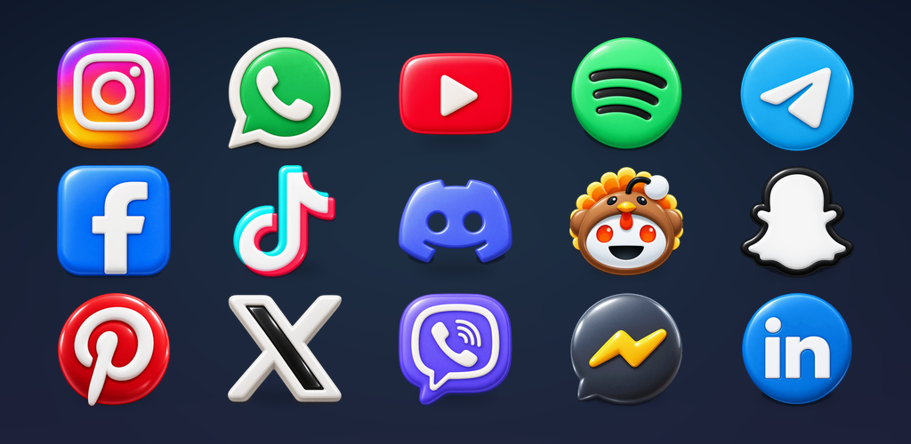 3D Plastic - Icon Pack
