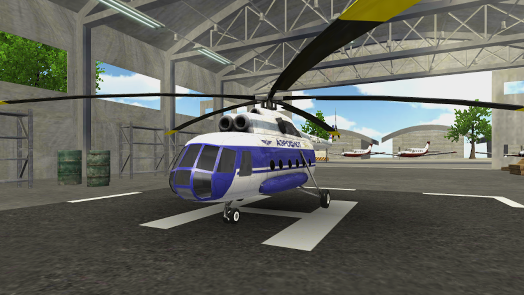Police Helicopter Flying Simulator screenshot 1