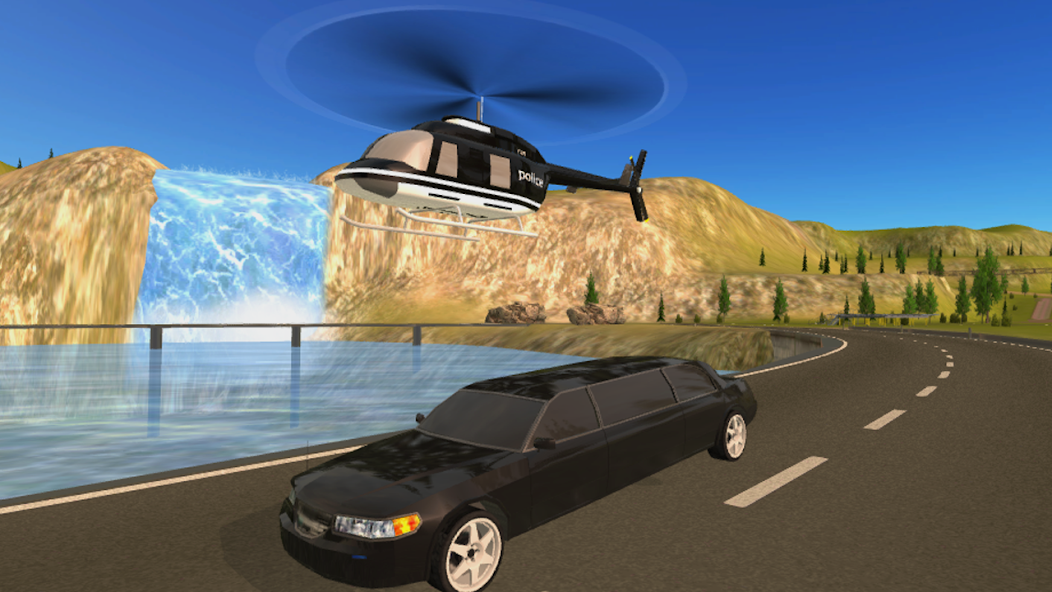 Police Helicopter Flying Simulator screenshot 5