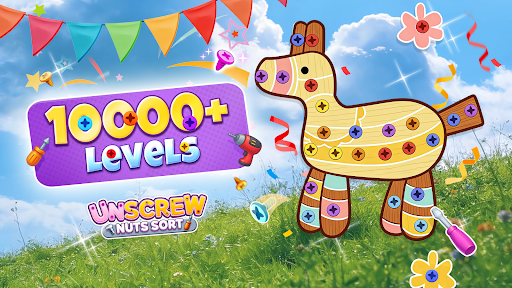Unscrew Nuts Sort: Pin Puzzle screenshot 7