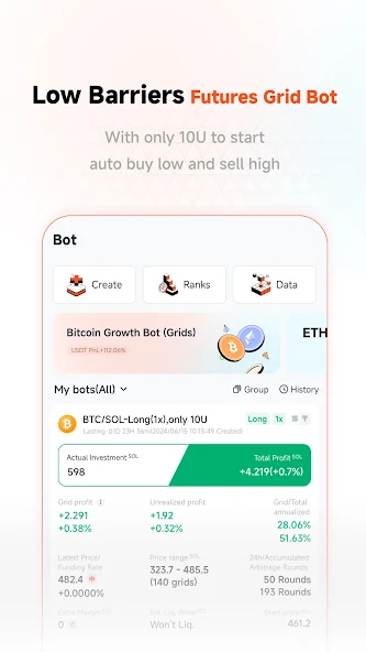 Pionex screenshot 2